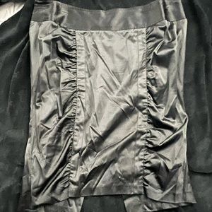 Torrid plus size satin skirt.